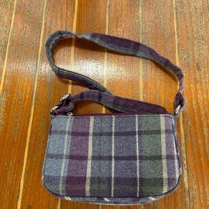 Purple Scottish Tartan Purse